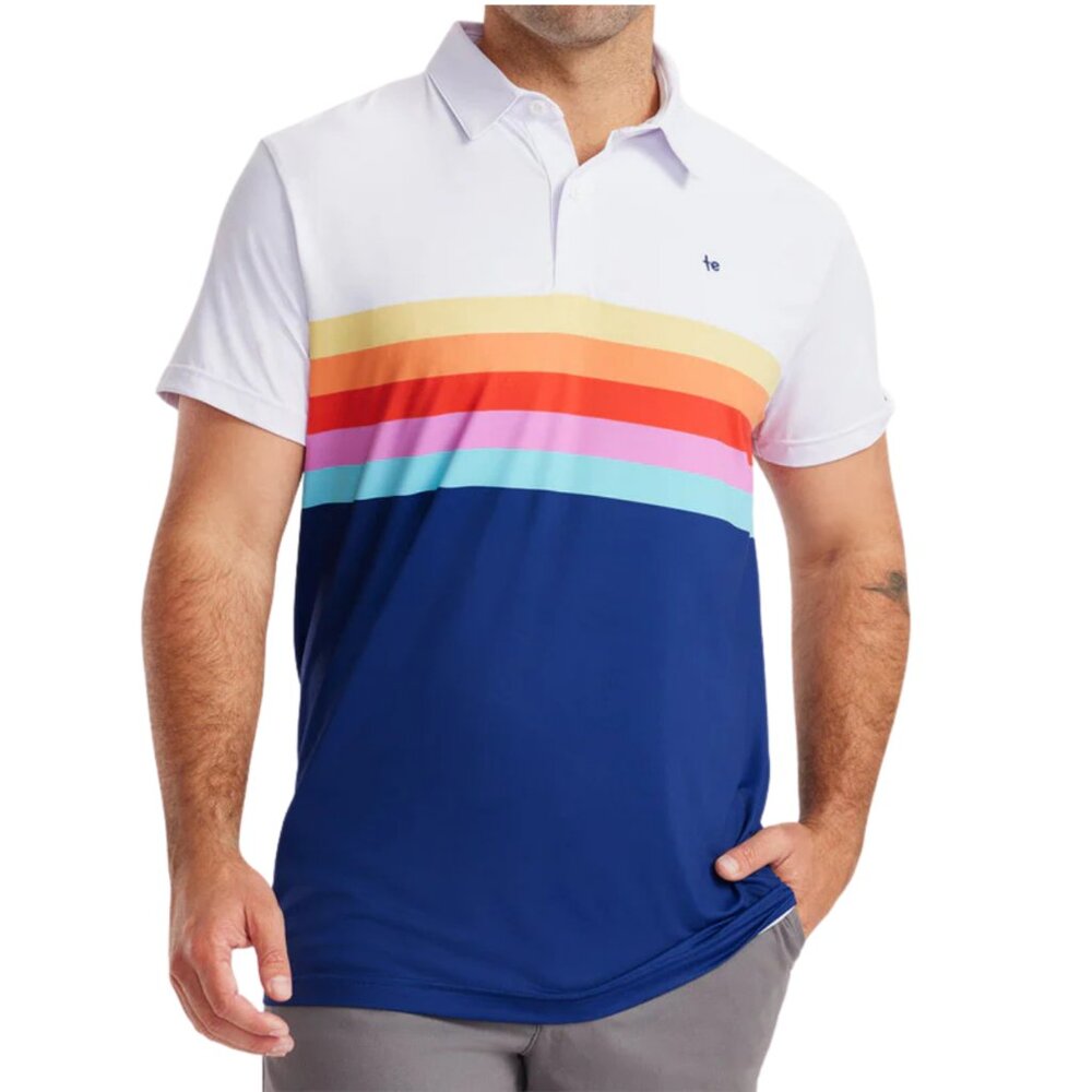 Mens Tipsy Elves Santa Fe Golf Polo - NWT - Size Medium